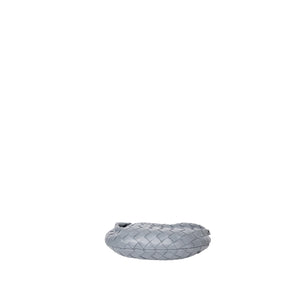 BOTTEGA VENETA MINI JODIE GREY CALF SKIN GHW