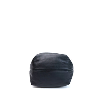 SAINT LAURENT TEDDY BUCKET BAG BLACK LAMBSKIN SHW