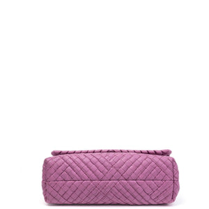 BOTTEGA VENETA OLIMPIA BAG LAVENDER PURPLE BLACK HARDWARE