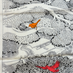 HERMES RETOUR A LA NATURE SHAWL 140*140CM