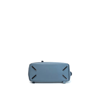 LOEWE SMALL PUZZLE BAG CALFSKIN STONE BLUE SHW
