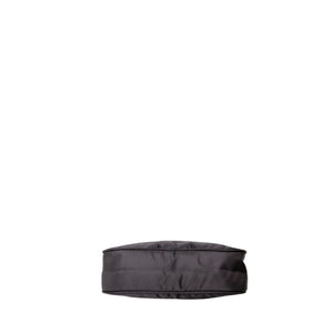 PRADA BLACK NYLON HOBO BAG