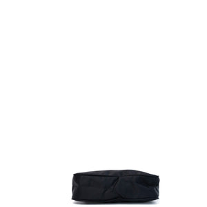 PRADA VINTAGE HOBO HANDBAG BLACK NYLON SHW