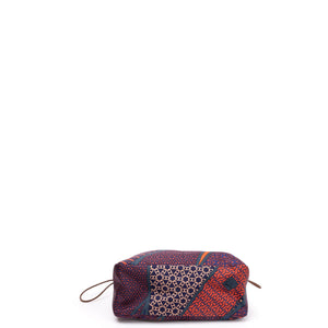 HERMES FOURBI 25 POUCH CANVAS / LEATHER MULTICOLOUR SHW