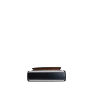 BURBERRY MINI POCKET BAG BLACK / TAN CALFSKIN GHW