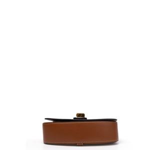 CELINE CLUTCH ON STRAP TABOU CALFSKIN TAN GHW