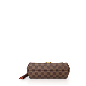 LOUIS VUITTON CROISETTE DAMIER EBENE CANVAS GHW