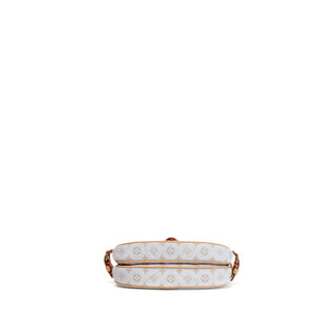 LOUIS VUITTON SAUMUR BB OTHER MONOGRAM CANVAS MASTIC CREAM GHW (MICROCHIP)
