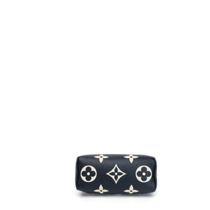 LOUIS VUITTON NANO SPEEDY MONOGRAM EMPREINTE BLACK GHW