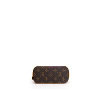 LOUIS VUITTON ALMA BB MONOGRAM CANVAS GHW (MICROCHIP)