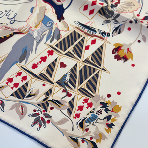 HERMES EMILE ET UNE NUIT SILK SCARF 90CM