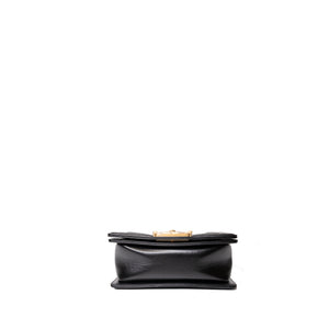CHANEL 22C MINI BOY BAG CALFSKIN LEATHER GHW(MICROCHIP)