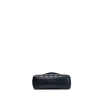 SAINT LAURENT TOY LOULOU BAG QUILTED BLACK GHW