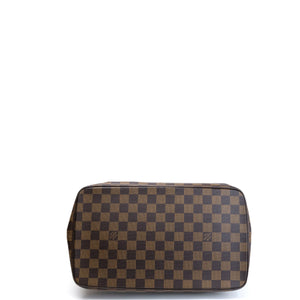 LOUIS VUITTON SALEYA TOTE BAG DAMIER EBENE CANVAS GHW