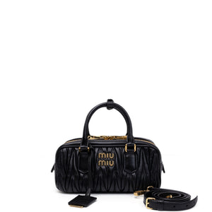 MIU MIU ARCADIE MATELASSE NAPPA BAG GHW