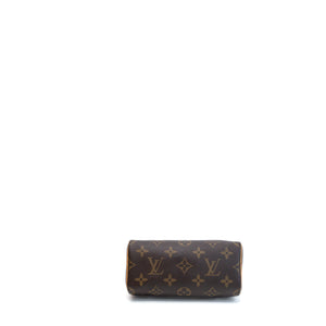 LOUIS VUITTON NANO SPEEDY MONOGRAM CANVAS GHW
