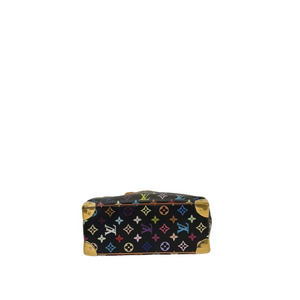 LOUIS VUITTON MONOGRAM MULTICOLOUR TROUVILLE HANDBAG BLACK