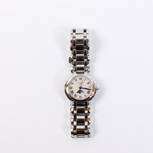 LONGINES PRIMALUNA WOMEN'S 30.5MM STAINLESS STEEL QUARTZ MOONPHASE WATCH