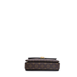 LOUIS VUITTON POCHETTE METIS MONOGRAM CANVAS GHW (MICROCHIP)