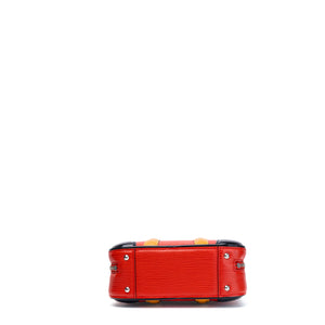 LOUIS VUITTON VALISETTE BB RED / MULTICOLOURED EPI LEATHER SHW