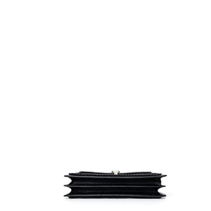 BVLGARI SERPENTI FOREVER SHOULDER BAG BLACK CALFSKIN