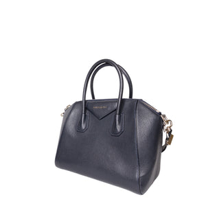 GIVENCHY SMALL ANTIGONA TOTE BAG NAVY BLUE SHW