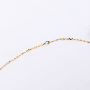 VAN CLEEF & ARPELS VINTAGE ALHAMBRA PENDANT BLACK ONYX / 18K YELLOW GOLD