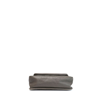 SAINT LAURENT MEDIUM NIKKI BAG CALFSKIN GREY SHW