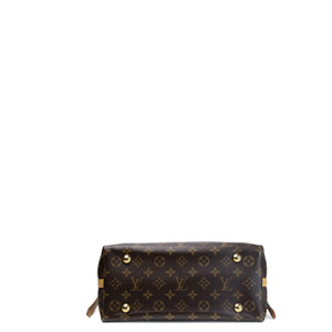 LOUIS VUITTON CARRYALL PM MONOGRAM CANVAS GHW (MICROCHIP)