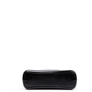 CHANEL GABRIELLE HOBO BAG BLACK CALFSKIN LEATHER MULTICOLOUR HARDWARE