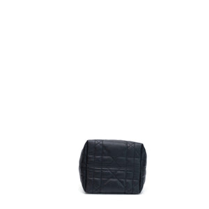 CHRISTIAN DIOR TOUJOURS VERTICAL NANO TOTE BAG BLACK CALFSKIN LGHW