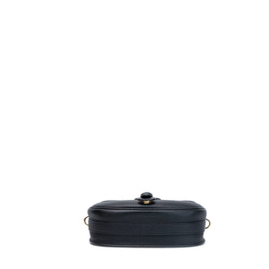 CHRISTIAN DIOR MEDIUM DIOR BOBBY BAG BLACK CALFSKIN GHW