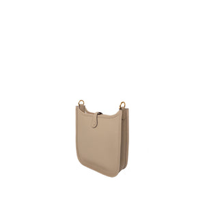 HERMES EVELYNE 16 CLEMENCE BEIGE MARFA GHW STAMP W
