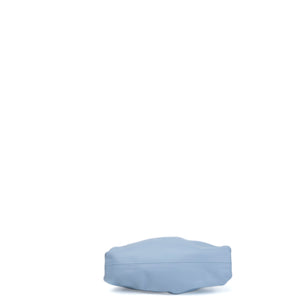 BOTTEGA VENETA MINI POUCH CALFSKIN BLUE GHW