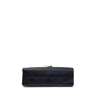 LOUIS VUITTON SAINT SULPICE PM SHOULDER BAG BLACK MONOGRAM EMPREINTE LEATHER GHW