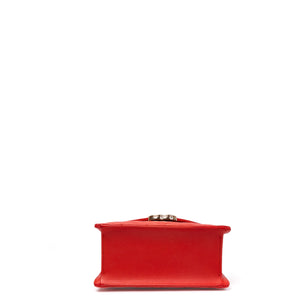CHANEL CHEVRON FLAP BAG CALFSKIN LEATHER LGHW