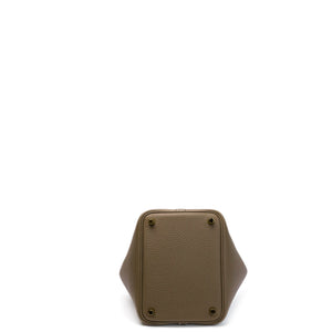 HERMES PICOTIN LOCK 18 ETOUPE GHW STAMP G