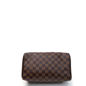 LOUIS VUITTON SPEEDY BANDOULIERE 25 DAMIER EBENE CANVAS GHW