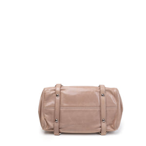 MIU MIU VITELLO LUX BOW SATCHEL CALFSKIN LEATHER