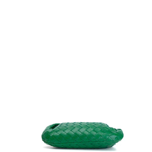 BOTTEGA VENETA MINI JODIE GREEN LAMBSKIN GHW