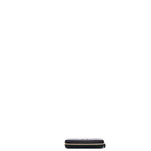 CHANEL CLASSIC ZIPPED COIN PURSE BLACK CAVIAR GHW