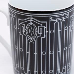 HERMES H DECO MUG N°2 BLACK & WHITE