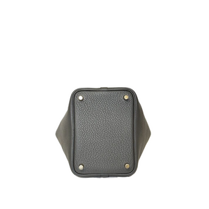 HERMES PICOTIN LOCK 18 ARDOISE GHW STAMP W