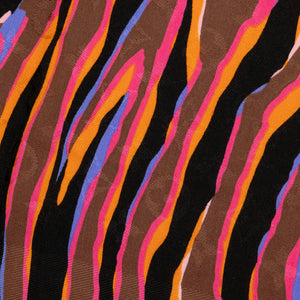 LOUIS VUITTON SILK WOOL ZEBRA SHAWL
