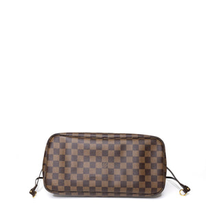 LOUIS VUITTON NEVERFULL MM DAMIER EBENE CANVAS GHW