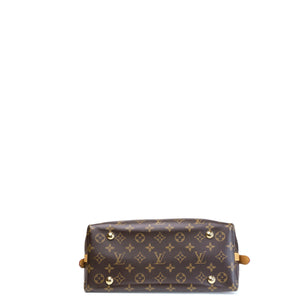 LOUIS VUITTON CARRYALL PM MONOGRAM CANVAS GHW (MICROCHIP)