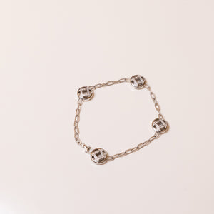 CARTIER PASHA BRACELET 18K WHITE GOLD