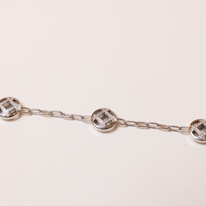 CARTIER PASHA BRACELET 18K WHITE GOLD
