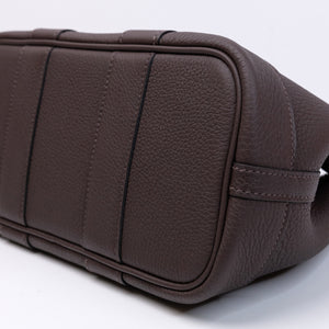 HERMES GARDEN PARTY 23 TOGO 47 CHOCOLATE SHW STAMP K