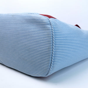 HERMES PASSE-PASSE NAPPY BAG COTTON BLUE SHW
